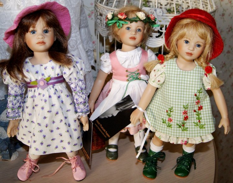 Плюшек много не бывает - маленькие принцессы от Heidi Plusczok (фото 10)