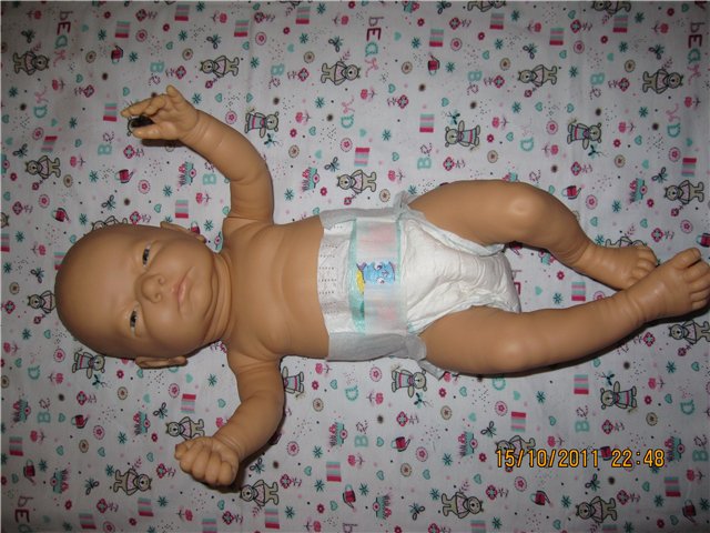 Мальчик - Сашенька — Куклы Berenguer (Беренджер): пупсы La Newborn (фото 3)