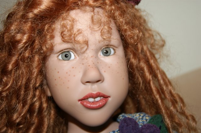 Рыжики Звергназе - Ильва, Гретелизе и Алекса. Коллекционные куклы (фото 4)