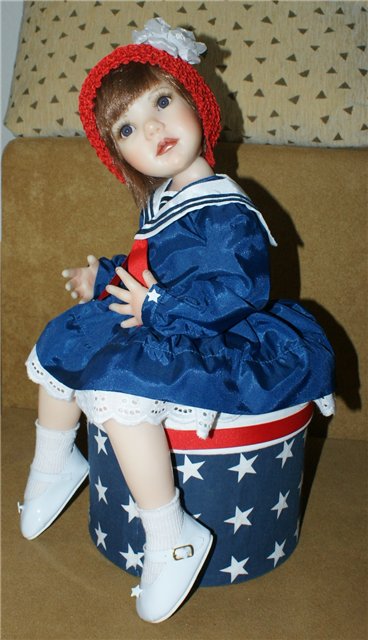 Маленькая американка | Бэйбики Маленькая американка — Коллекционные куклы разных авторов (Разное): редкие бренды (фото 3)