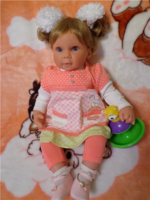 Моя Маруся! Любимая куколка от Lee Middleton и Рева Шик