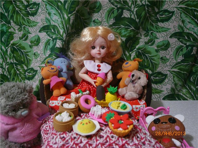 Звездочка - шарнирная кукла Baby Girl | Бэйбики Звездочка - шарнирная кукла Baby Girl