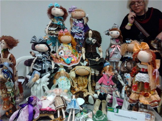 Выставка дизайнерских кукол и игрушек «куклаЯ» с 17 мая по 19 мая 2013 года в Москве, часть 3 (фото 3)