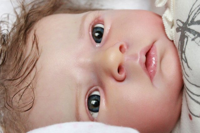 Сама мисс серьезность, кукла реборн Беспаловои Жанны (фото 10)