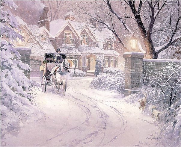 Виртуальная выставка картин "Дыхание зимы"