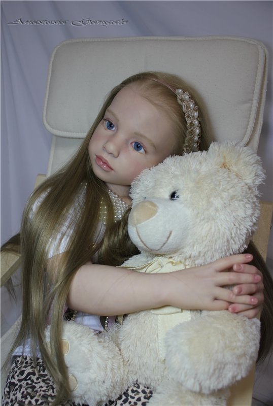 Ангелов много ни бывает. Ангелина. Кукла реборн Анастасии Гангало