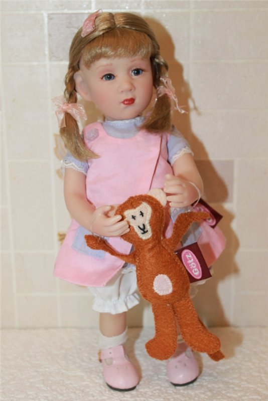 Была журавликом в небе, а стала синичкою в руке. Куклы Beatrice Perini для Gotz