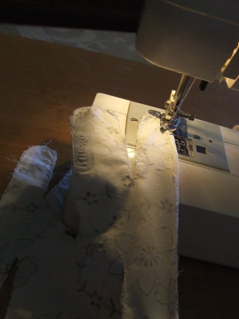 Простая одежда для куклы - КИМОНО. Мастер-класс (фото 7)