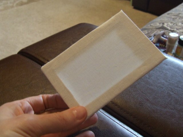 Мастер-класс "Создание мольберта и холста к нему для кукольного румбокса масштаба 1:12"