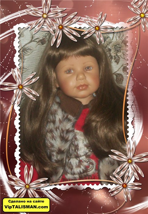 Новый наряд Мелани и фотосессия в красно-коричневых тонах (фото 4)