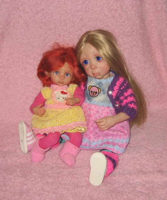 Мои очаровательные девочки: Адель и Каролина. Авторские малышки Кондрашовой Ирины (фото 8)