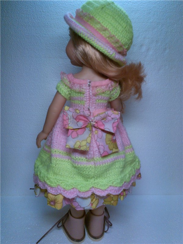 Игровые куклы Paola Reina, моя Дашенька и новое платье (фото 3)