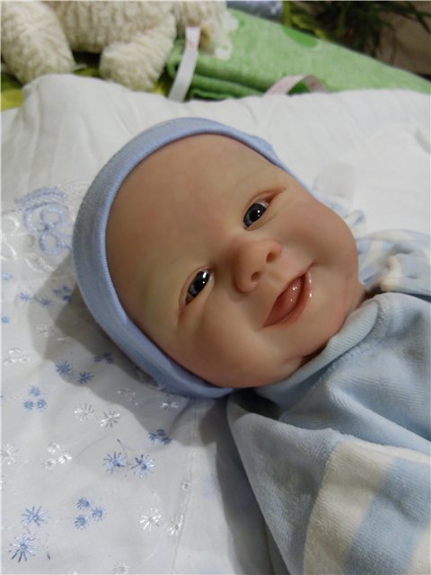 Кукла реборн Улыбашка от Фабера