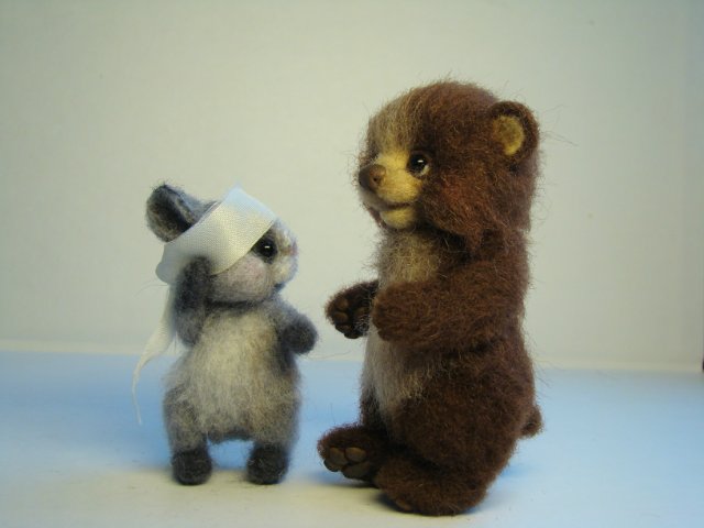 Жмурки. Валяние из шерсти