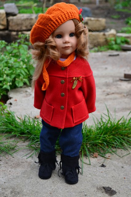 Осенние модницы — Одежда и обувь для кукол своими руками: фото (фото 6)