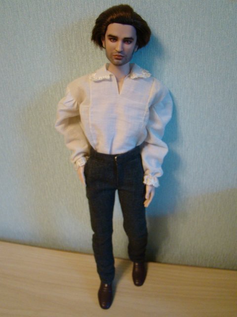 Антикварная карманная кукла Bähr & Pröschild на французском модном теле