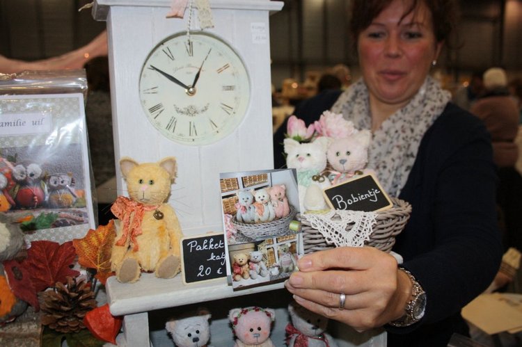 Выставка кукол, мишек тедди, кукольных домиков и миниатюры в Нидерландах. Продолжение