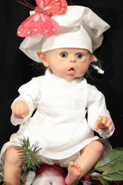 Кукла реборн мини Офелькин | Бэйбики Кукла реборн мини Офелькин (фото 8)