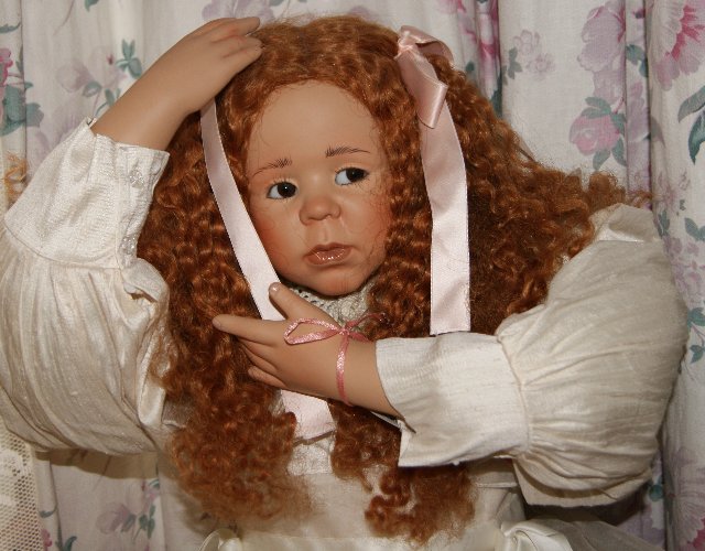 Красавица Теодора от немецкой художницы Marie Mischell, Marie Mischell puppencollection