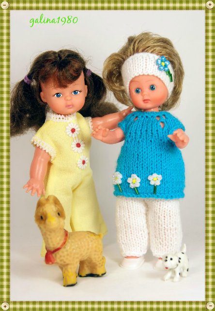 Мои винтажные малявочки: Таечка и Раечка (фото 10)