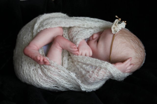 Весенняя малышка Аришка! Кукла реборн Виктории Бард (фото 4)