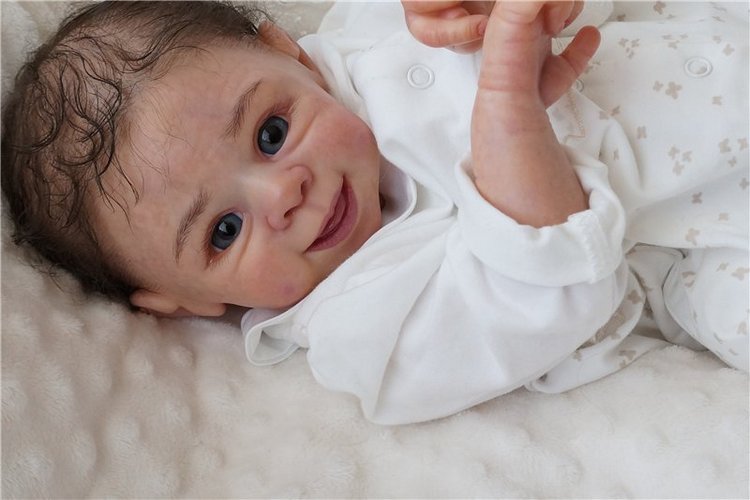 Еще одна улыбашка. Кукла реборн Наталии Коноваловой