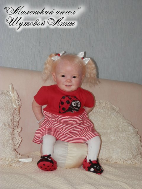 Божья коровка по имени Эмилия. Кукла реборн Шутовой Анны