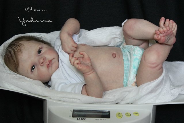 Когда солнышко хмурится... Куклы реборн Елены Ядриной (фото 5)