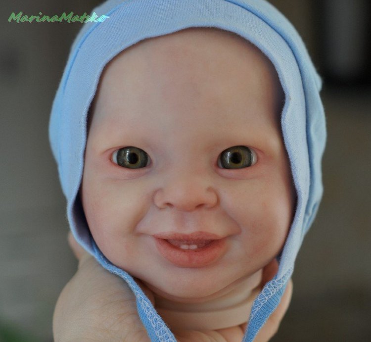 Весёлая хохотушка Маришка. Работа Марины Мацко