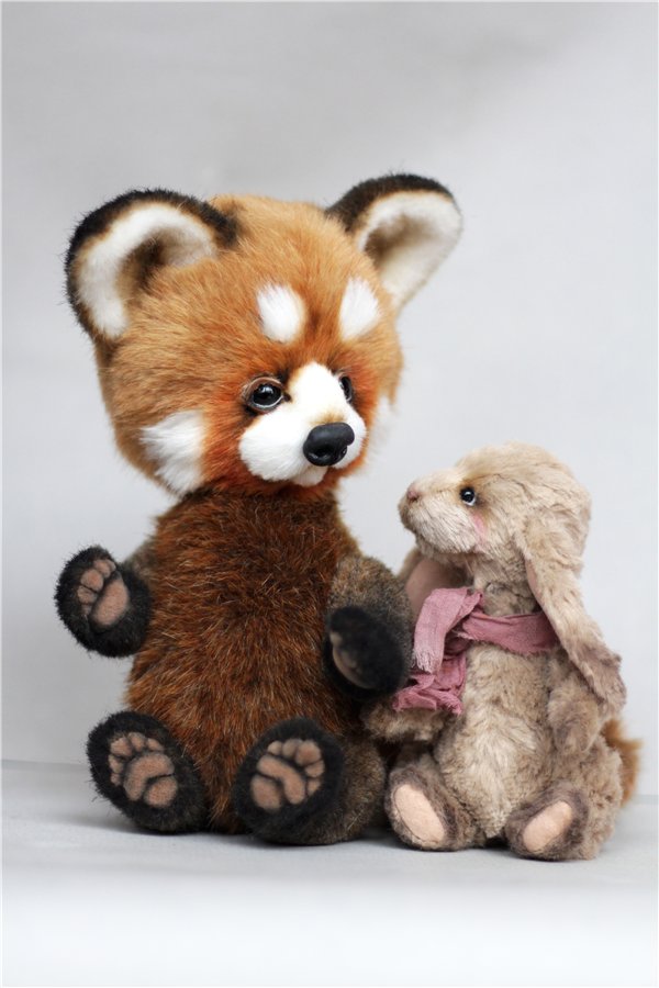 Зайки, авторские игрушки ручной работы Татьяны Матляк (фото 10)