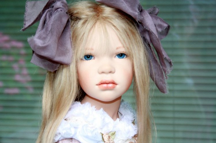 Марусина прогулка по саду. Коллекционная кукла от Zofia & Henry Zawieruszynski