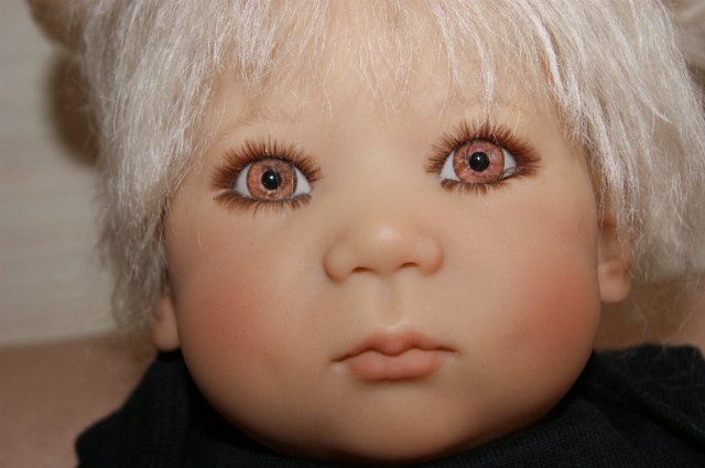 Маленький хомячок-baby Lieschen от Annete Himstedt (фото 4)