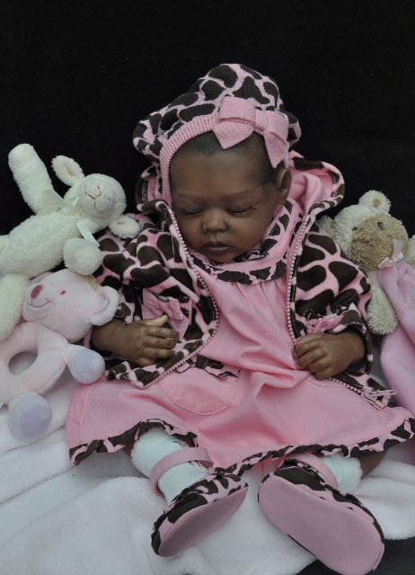 Кукла-реборн Лара, художник Алла Кокс (фото 3)