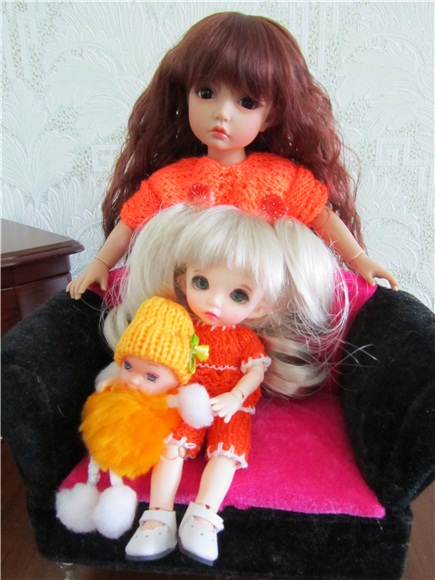 Оранжевое утро — Одежда и обувь для кукол BJD (БЖД): 1/3