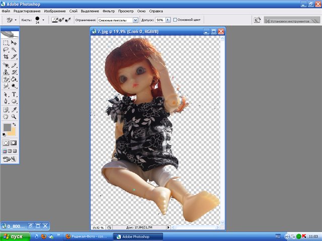 Фотошоп мастер-класс или как сделать сказку из нескольких фоток кукол