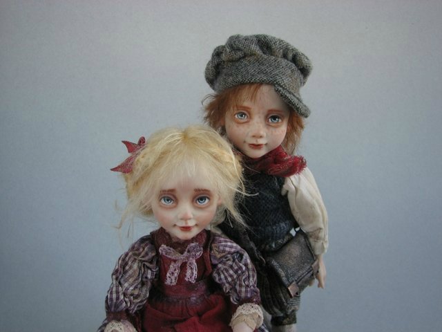 Куклы Елены Оплаканской