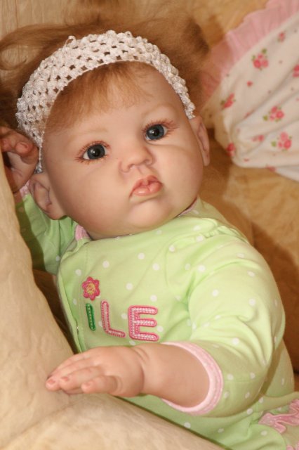 Пончик Люся - моя кукла реборн