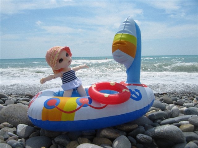 Майка на море. PukiFee Ante BJD