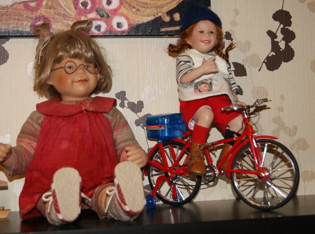 Шерочка с Машерочкой, милые Лашерочки. Kim Lasher. Шарнирные куклы Lasher dolls