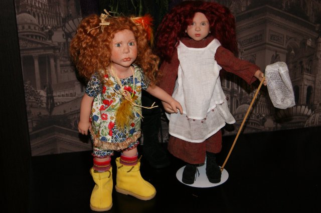 Коллекционная кукла Almalotte и компания - мои любимые рыжики Zwergnase