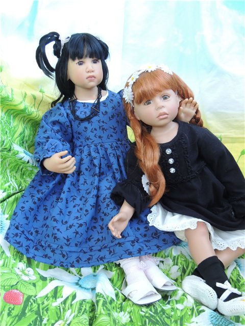 Мечты о лете)) Летняя фотосессия в зимний день и моя кареглазая модель. кукла Элизы Глазгольд (фото 5)