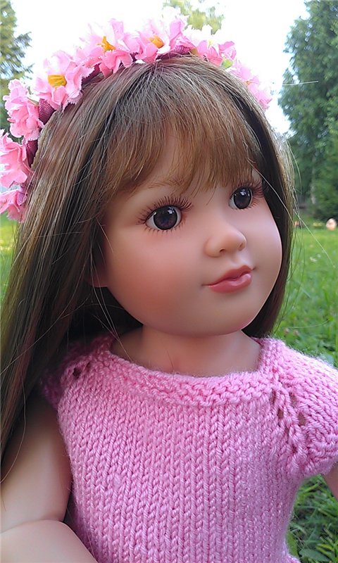 Три сестрички Танюшка, Ленка и Софушка на отдыхе - куклы Kids and Cats (фото 6)