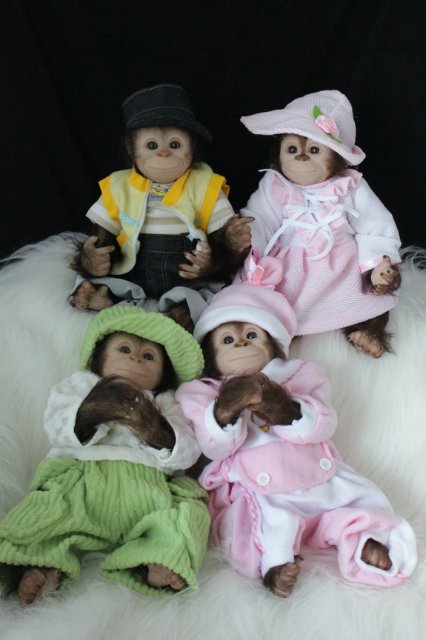 Развеселая компания (или мини-зоопарк)! Куклы реборн Вишни Виктории