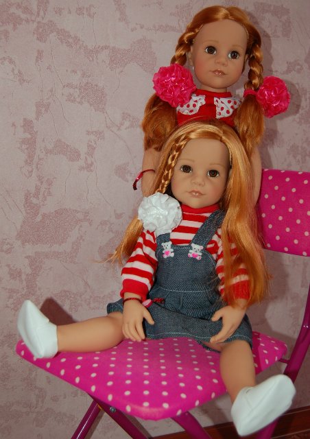 Мои первые рыжики Готц — Куклы Gotz (Готц): Ханна