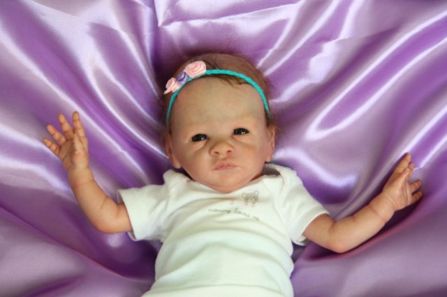 Крошка Мэгги. Кукла реборн Саутер Антонины