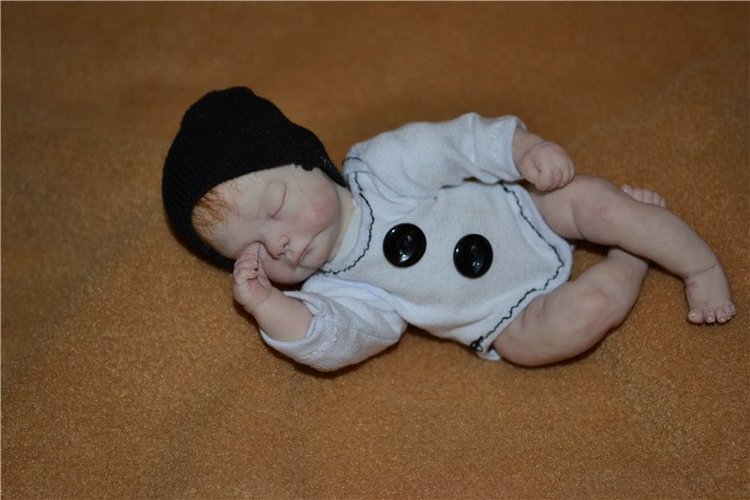 Малышок Артем, авторская кукла из пластики | Бэйбики Малышок Артем, авторская кукла из пластики