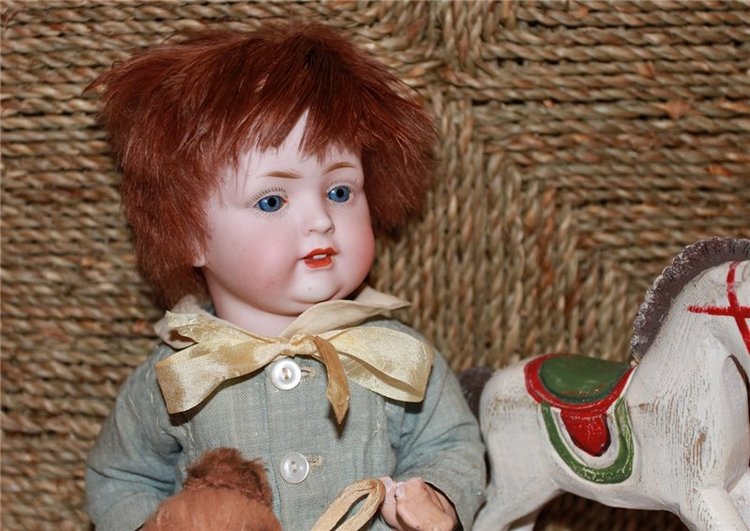 Мой первый антикварный мальчик - Bahr & Proschild молд 604 1905год (фото 7)