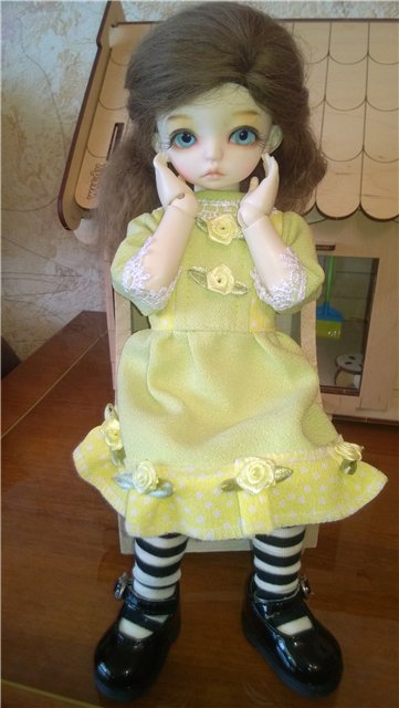 Наше знакомство с Тасенькой. (Малышка BJD от DollZone) (фото 7)
