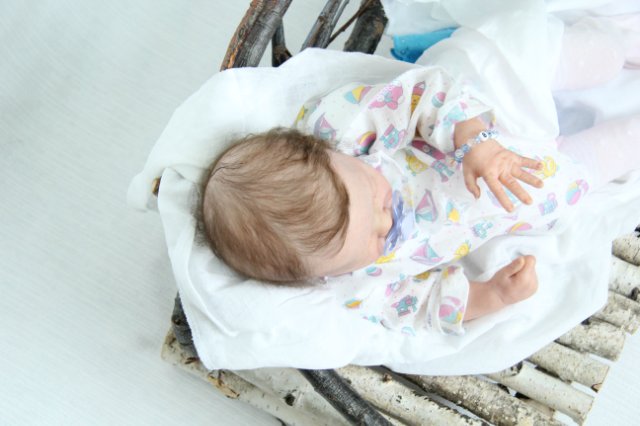 Мой спящий ангел Джульетта! Кукла реборн Саутер Антонины