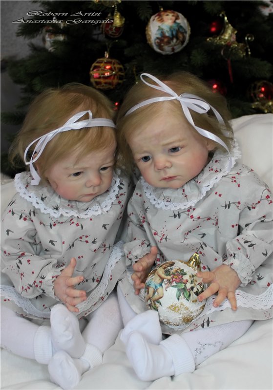 Мои Ласточки-Карлоточки. Куклы реборн Анастасии Гангало (фото 9)